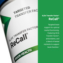 4Life Transfer Factor Recall - Dietary Supplement For Brain And Immune System Support - Supplement Formula With Ginkgo Biloba And Huperzia Serrata - 90 Capsules