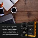Neuraspark Premium Brain Supplement For Focus, Memory & Mental Energy - Nootropic Brain Booster For Performance - Ginkgo Biloba, St John'S Wort, Dmae, Rhodiola & More - 30 Capsules