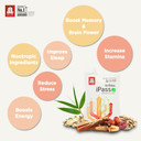 Cheongkwanjang [I-Pass Junior Dietary Supplement- Korean Red Panax Ginseng Extract - Support Immune System, Memory Improvement And Concentration, Productivity - 30 Pouches