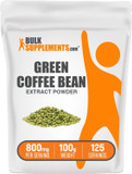 Bulksupplements.Com Green Coffee Bean Extract Powder - Green Coffee Bean Supplements, Green Coffee Bean Powder - Green Coffee Extract, Gluten Free - 800Mg Per Serving, 100G (3.5 Oz)3.52 Ounce (Pack Of 1)