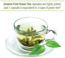 Greens First Green Tea Vitality Formula Enhanced With Moringa 60 Veggie Caps