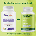 Bestvite Hawthorn Berry 600Mg Per Capsule (240 Vegetarian Capsules) - No Stearates - No Fillers - Vegan - Non Gmo - Gluten Free