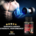 Bmvinvol Horny Goat Weed Capsules - 7000Mg Herbal Equivalent - Maca, Ginseng, Tribulus Terrestris, Ashwagandha - Performance And Energy Support - 3 Months Supply90 Count (Pack Of 1)