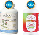 Eclectic Institute Raw Freeze-Dried Non-Gmo Milk Thistle | With Silymarin For Liver Support - Detox, Cleanse & Maintain | 240 Ct