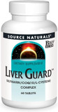 Source Naturals Liver Guard - Silymarin, Coq10, L-Cystine Complex, Supports Healthy Liver Function* - 60 Tablets