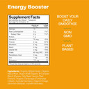 Amazing Grass Energy Booster Smoothie Mix: Energy Greens Powder, Maca, Cordyceps & Chaga, Smoothie Booster With Vitamin B, 30 Servings