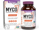 Bluebonnet Nutrition Myco-7 Mushroom Defense  7 Organically Grown U.S. Whole, Full-Cycle Mushrooms  For Immune & Wellness - Soy-Free, Gluten-Free, Non-Gmo, Kosher, And Vegan  60 Vegetable Capsules