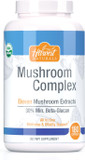 Harvest Naturals Mushroom Complex Capsules - 11 Mushroom Extracts 30% Min. Beta-Glucan - 180 Count180 Count