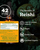 Herb Pharm Reishi Mushroom Extract Immune System Builder - 1 Ounce