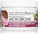 Host Defense, Mycobotanicals Microbiome Powder, Digestive Support With Probiotics, Mushroom Supplement, 3.5 Oz, Plain