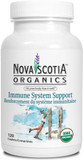 Nova Scotia Organics Immune System Support Formula (120 Caplets); Certified Organic; Vegan; Organic Astragalus Root, Reishi Mushroom And Eleuthero Root