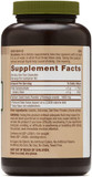 Gnc Natural Brand Psyllium Seed Husk 500Mg, 180 Capsules, Supports Digestive Health