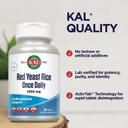 Kal 1200 Mg Red Yeast Rice, 60 Count