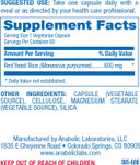 Red Yeast Rice By Anabolic Labs