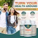 Carnivora Turmeric  Support For Joints And Digestive Health. Strong Antioxidant Properties, Promotes A Healthy Inflammatory Response (90 Vegan Capsules)