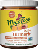 Megafood Daily Turmeric Nutrient Booster Powder - Turmeric Supplement -With Black Pepper Extract, Tart Cherry & Vitamin C - Vegan - Made Without 9 Food Allergens - 2.08 Oz (30 Servings)