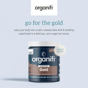 Organifi - Gold Chocolate - Superfood Supplement Powder - 20 Day Supply - Supports Restful Sleep, Immune Health And Recovery - Cocoa, Organic Turmeric And Reishi Mushroom Infused Golden Milk Drink Mix