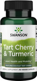 Swanson Hiactives Tart Cherry & Turmeric 60 Veg Capsules