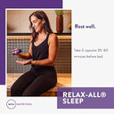 Mrm Nutrition Relax-All ® Sleep | Helps You Fall Asleep | Restful + Restorative Sleep | With Melatonin + Ashwagandha| Good Night Sleep Without Feeling Groggy | Vegan + Gluten Free | 30 Servings