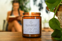 Gratitude Gifted: Premium Soy Blend Gratitude Candle With Natural Fragrances, the Perfect Thank You Gifts for Women & Men, Made in the USA, 8OZ, 50-60 Hours Burn Time (Hinoki, Bergamot, Amber)