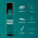 Plant Therapy Pain Support Essential Oil Roll On Blend Set 10 Ml (1/3 Oz) Each Of Ache Away, Rapid Relief & Tension Relief, Pure, Pre-Diluted, Essential Oil Blends0.34 Fl Oz (Pack Of 3)
