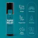 Plant Therapy Pain Support Essential Oil Roll On Blend Set 10 Ml (1/3 Oz) Each Of Ache Away, Rapid Relief & Tension Relief, Pure, Pre-Diluted, Essential Oil Blends0.34 Fl Oz (Pack Of 3)