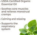 Plant Therapy Marjoram Sweet Organic Essential Oil 10 Ml (1/3 Oz) 100% Pure, Undiluted, Therapeutic Grade