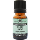 Plantlife Clary Sage Aromatherapy Essential Oil - Straight From The Plant 100% Pure Therapeutic Grade - No Additives Or Fillers - 10 Ml