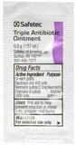 Chaos Supplies 232124 Triple Antibiotic Ointment .5 Gram Packets [Box Of 20]