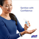 Purell Advanced Hand Sanitizer Variety Pack, Naturals And Refreshing Gel, 1 Fl Oz Travel Size Flip-Cap Bottle With Jelly Wrap Carrier (Pack Of 8), 3900-09-Ecsc