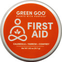 Green Goo Natural Skin Care For Cracked Hands And Feet, White, First Aid, Large Tin, 1.82 Ounce