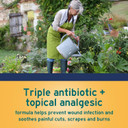 Neosporin + Maximum-Strength Pain Relief Dual Action Antibiotic Ointment With Bacitracin Zinc, 1 Oz