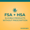Neosporin Dual Action Burn Relief & First-Aid Antibiotic Ointment For 24-Hour Infection Protection & Maximum Strength Burn Pain Relief, Made With Bacitracin Zinc, Neomycin, & Pramoxine Hcl,.5 Oz