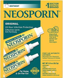 Neosporin Original Ointment First Aid Antibiotic Treatment 3 Pack Value Pack  (Value Pack)