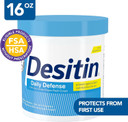 Desitin Daily Defense Baby Diaper Rash Cream With 13% Zinc Oxide, Barrier Cream To Treat, Relieve & Prevent Diaper Rash, Hypoallergenic, Dye-, Phthalate- & Paraben-Free, 16 Oz Desitin Daily Defense Baby Diaper Rash Cream With 13% Zinc Oxide, Barrier Cream To Treat, Relieve & Prevent Diaper Rash, Hypoallergenic, Dye-, Phthalate- & Paraben-Free, 16 Oz