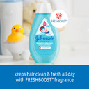 Johnson'S Baby Clean Fresh Tearfree Children'S Shampoo Body Wash Paraben Sulfate Dyefree Formula Is Hypoallergenic Gentle On Toddler'S Sensitive Skin Freshboost Fragrance, Sulfate-Free, 13.6 Fl Oz