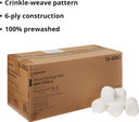Mckesson Gauze Bandage Rolls, Non-Sterile, 6-Ply, 100% Cotton, 3 2/5 In X 3 3/5 In, 96 Count