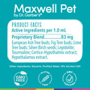Maxwell Pet By Dr. Garber'S - Calm & Happy | Safe, All Natural, Gemmotherapy Remedy For Canine Use | Stress & Anxiety Relief For Your Dog; Provides Soothing, Calming Effect | 3 Fl Oz