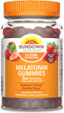 Sundown Melatonin 5Mg Gummies For Sleep Support, Non-Gmo, Dairy-Free, Gluten-Free, Natural Strawberry Flavor, 60 Count60 Count (Pack Of 1)