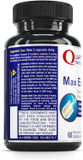 Quantum Nutrition Labs Max Engergy B - High Potency Vitamin B Complex Formula - 60 Plant-Based Capsules