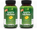 Irwin Naturals Stored-Fat Belly Burner - 60 Liquid Soft-Gels, Pack Of 2 - Helps Support The Breakdown Of Stored Fat - 40 Total Servings