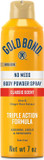 Gold Bond No Mess Talc-Free Body Powder Spray, 7 Oz., Classic Scent, With A Triple Action Formula