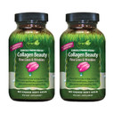 Irwin Naturals Collagen Beauty - 80 Liquid Softgels, Pack Of 2 - Helps Combat Fine Lines & Wrinkles, Improves Skin Appearance & Strengthens Nails - 26 Total Servings