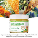 Puremedy Baby Skin Salve Multi Purpose Ointment All Natural Healing Homeopathic First Aid To Relieve Symptoms Of Diaper Rash Dry Flaky Skin Bug Bite & Skin Irritations - 2 Oz Puremedy Baby Skin Salve Multi Purpose Ointment All Natural Healing Homeopathic First Aid To Relieve Symptoms Of Diaper Rash Dry Flaky Skin Bug Bite & Skin Irritations - 2 Oz