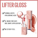 Maybelline Lifter Gloss, Hydrating Lip Gloss With Hyaluronic Acid, High Shine For Plumper Looking Lips, Ruby, Berry Neutral, 0.18 Ounce