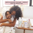 The Honest Company Sweet Almond Bathtime Essentials Bundle | Shampoo + Body Wash, Conditioner, Face + Body Lotion, Bubble Bath, Panda Bath Mitt | Naturally Derived, Tear-Free, Hypoallergenic