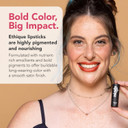 Ethique Hibiscus Satin Matte Lipstick - Vibrant Coral - Plastic-Free, Vegan, Cruelty-Free, Eco-Friendly, 0.28 Oz (Pack Of 1)Hibiscus