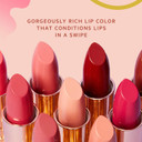 Flower Beauty Petal Pout Lipstick - Cruelty Free - Nourishing & Highly Pigmented Lip Color With Antioxidants (Bright Peony - Cream)Bright Peony1 Count (Pack Of 1)