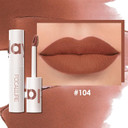Focallure Velvet Matte Liquid Lipstick, Satin-Finish, High Pigmented Lip Color, Cheeks And Lips Tint, Lightweight, Quick-Drying, Sweet Chestnuts104 Sweet Chestnuts