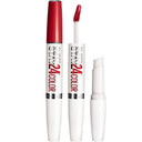 Maybelline Super Stay 24, 2-Step Liquid Lipstick Makeup, Long Lasting Highly Pigmented Color With Moisturizing Balm, All Day Cherry, Red, 1 Count015 All Day Cherry